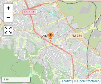 Map of Scotish Rite Dyslexia Center