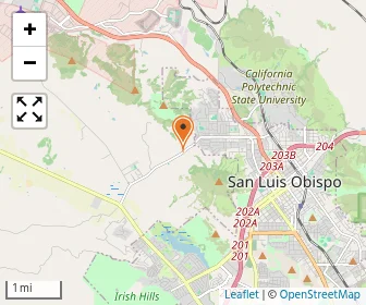 Map of San Luis Obispo Christian School