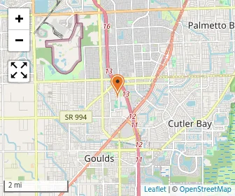 Map of Cutler Bay Christian Academy