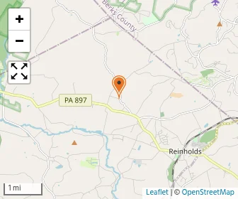 Map of West Cocalico Mennonite School
