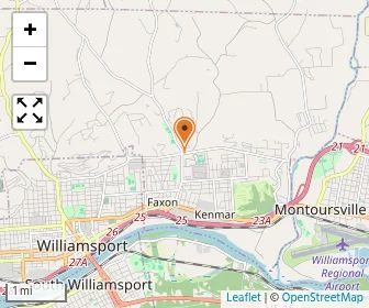 Map of Williamsport Christian School