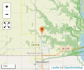 Map of Woodward Academy