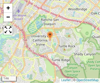 Map of Uc Irvine-early Childhood Education