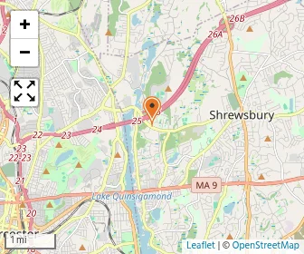 Map of Shrewsbury KinderCare