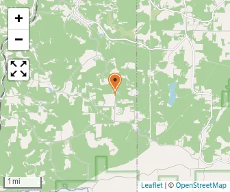 Map of Canoe Ridge Amish School