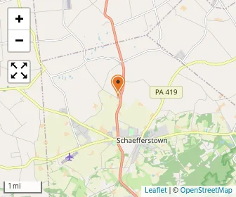 Map of Cherry Lane School