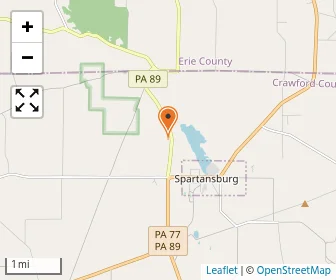 Map of Cherry Ridge School