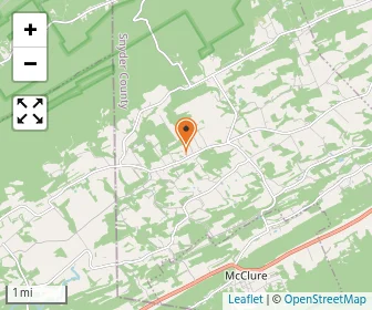 Map of West Beaver School