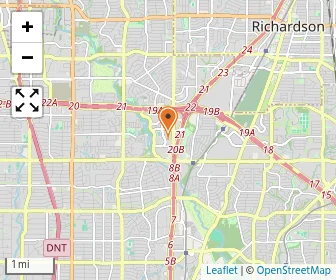 Map of Akiba Academy Of Dallas