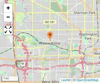 Map of Wauwatosa Catholic School