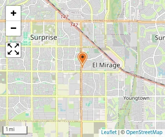 Map of Valley Child Care & Learning Center - Elementary Mirage