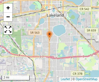 Map of R School Lakeland