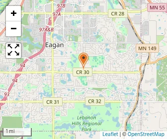 Map of Eagan Knowledge Beginnings