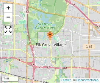 Map of Elk Grove Village KinderCare