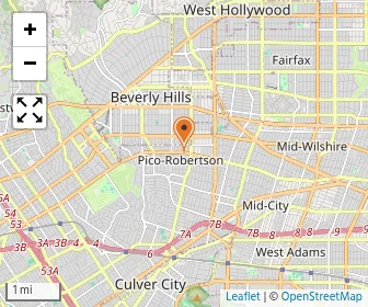 Map of Chofetz Chaim Los Angeles