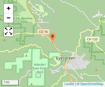 Map of Montessori School Of Evergreen