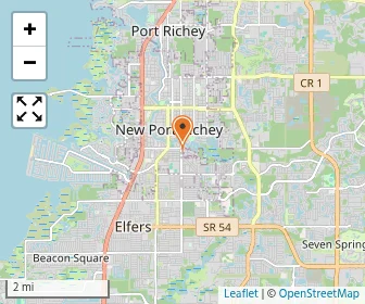 Map of Esther's School New Port Richey