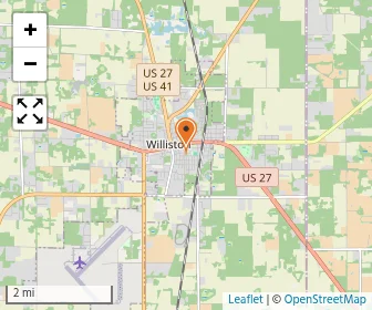Map of Williston Central Christian Academy