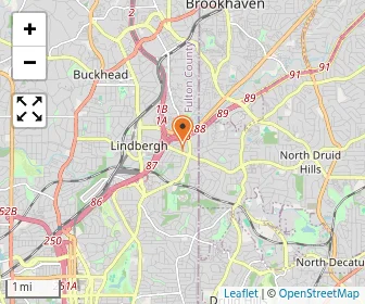 Map of Carlisle Montessori School Of Buckhead