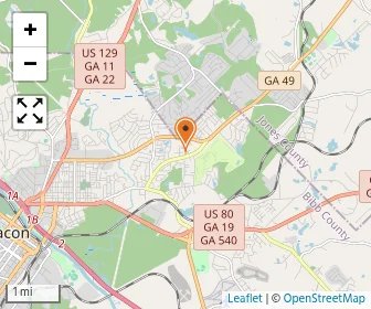 Map of Neighborhood Academy