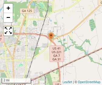 Map of Valdosta Christian Academy
