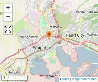Map of Lanakila Baptist Schools