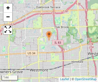 Map of Creme De La Creme - Westmont