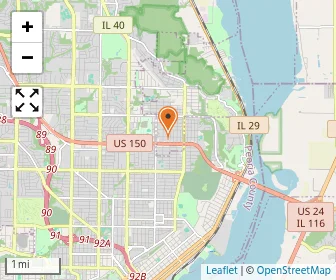 Map of Peoria Christian School - Monroe