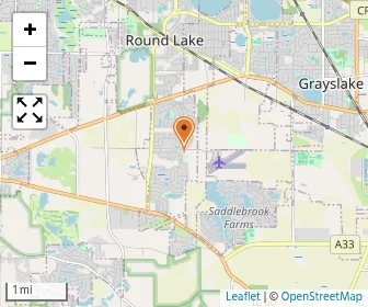 Map of The Goddard School In Round Lake