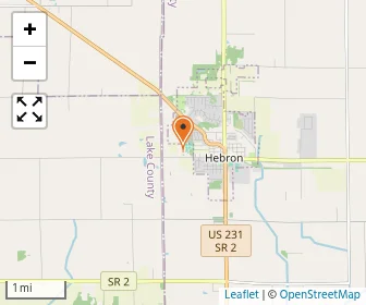 Map of Hebron Christian Academy