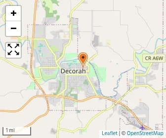Map of Northeast Iowa Montessori School