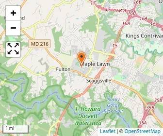 Map of Brookfield Christian School