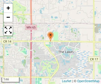 Map of Primrose School Of The Lakes At Blaine