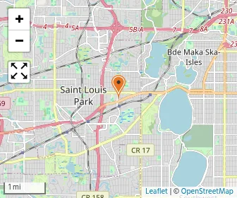 Map of Yeshiva Of Minneapolis