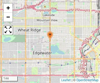 Map of Hope Academy Of The Denver Street School