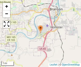 Map of School Of The Ozarks