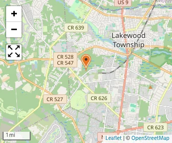 Map of Yeshive Toras Emes