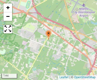 Map of Islamic Acadamey Of South Jersey