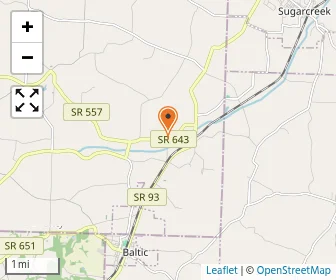 Map of Brush Run