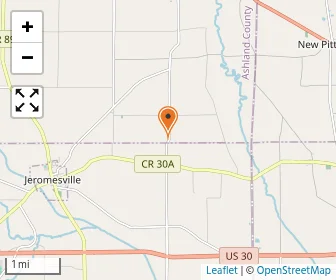Map of County Curve School