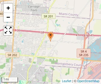 Map of Huber Heights Christian Academy