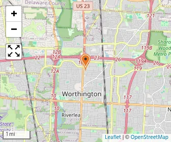 Map of Primrose School Of Worthington