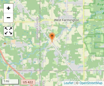 Map of Stagecoach Run