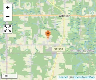 Map of Warner's Hollow School