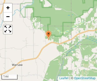 Map of Eagles Nest Amish School