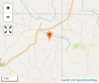 Map of Hilltop Amish School