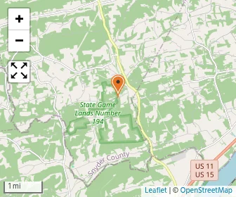 Map of Leaning Oak School