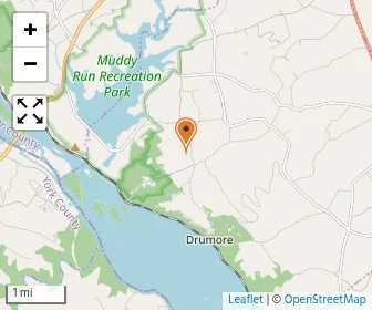 Map of Parkside Amish School
