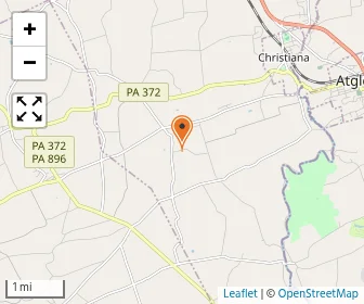 Map of Valley Road Amish School