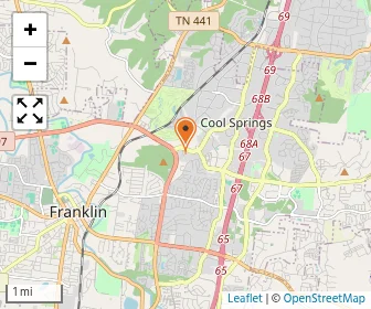 Map of Primrose School Of Cool Springs